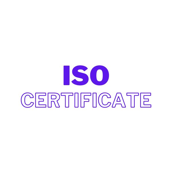 ISO Certificate